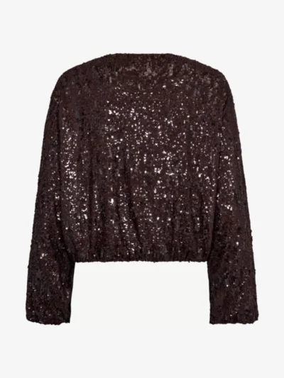 co'couture co'couture Blazer - Donkerbruin