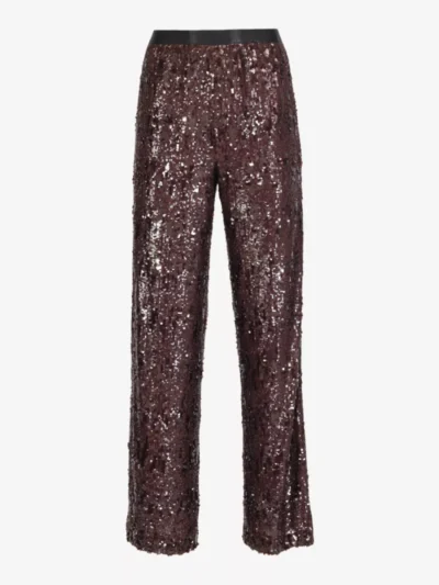 co'couture co'couture Broek - Donkerbruin