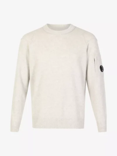 C.P. Company C.P. Company Pullover ronde hals - Ecru