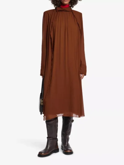 Dorothee Schumacher Dorothee Schumacher Jurk - Cognac