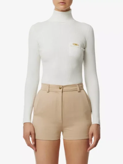 Elisabetta Franchi Elisabetta Franchi Trui - Ecru