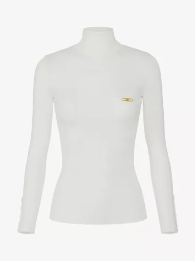 Elisabetta Franchi Elisabetta Franchi Trui - Ecru