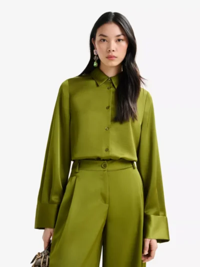 Essentiel Essentiel Blouse - Middelgroen