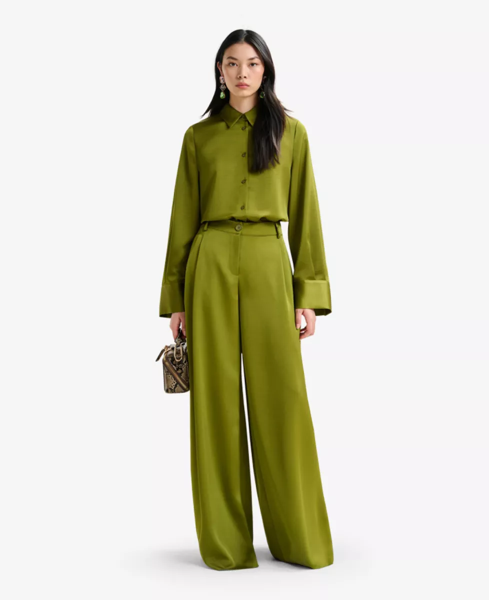 Essentiel Blouse - Middelgroen 2 Essentiel Essentiel Blouse - Middelgroen