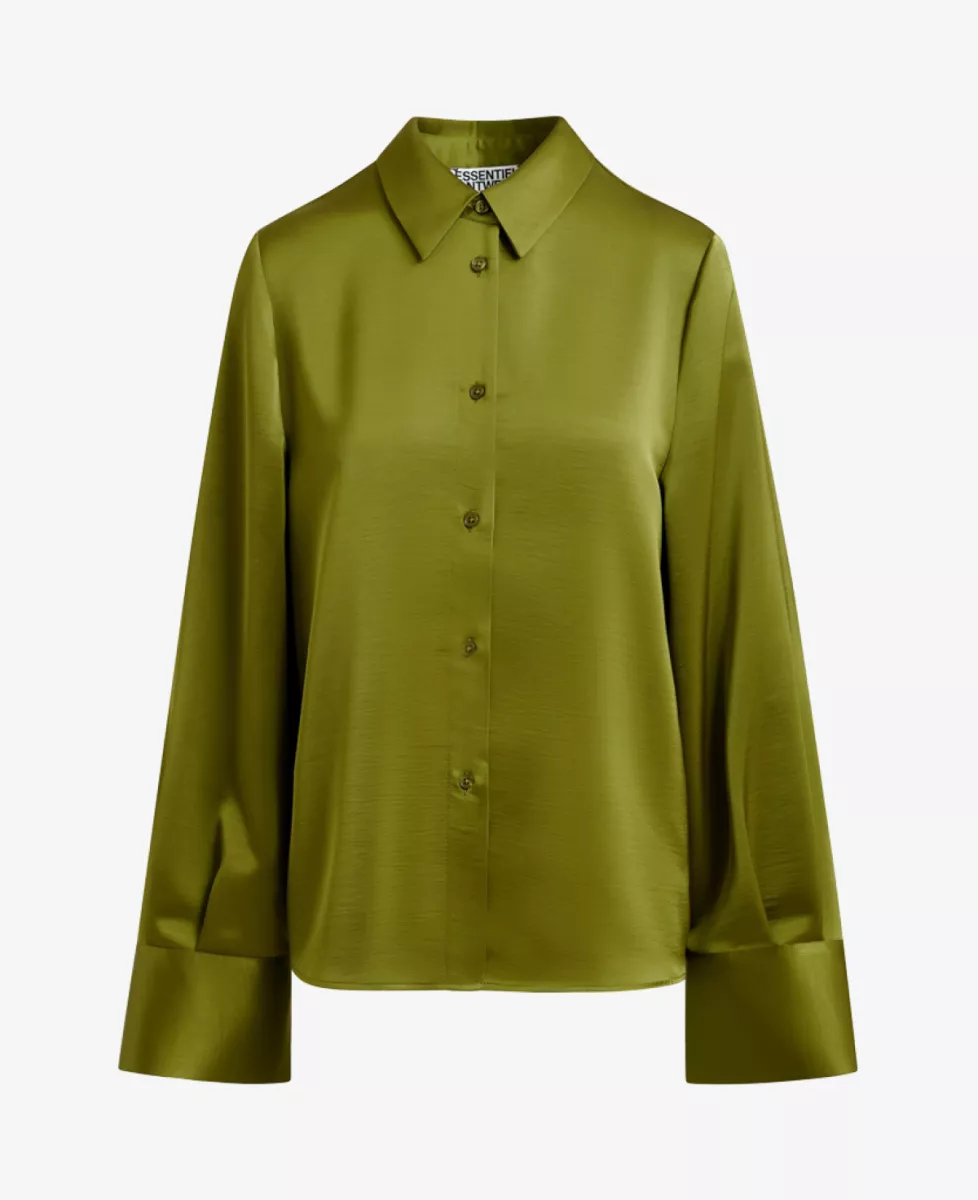 Essentiel Blouse - Middelgroen 1 Essentiel Essentiel Blouse - Middelgroen