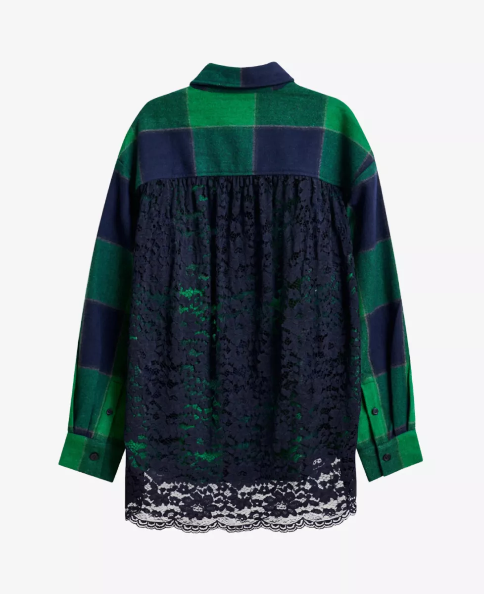 Essentiel Blouse - Donkergroen 2 Essentiel Essentiel Blouse - Donkergroen