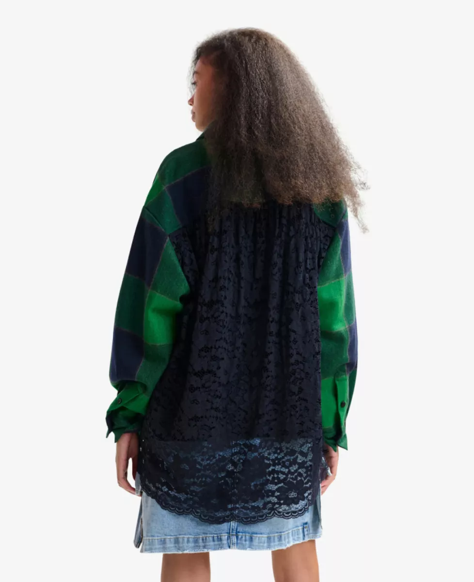 Essentiel Blouse - Donkergroen 5 Essentiel Essentiel Blouse - Donkergroen