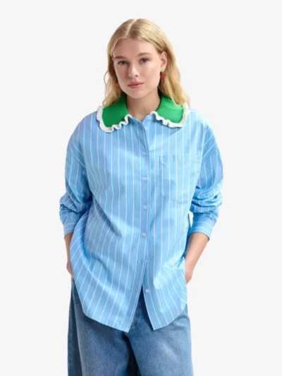 Essentiel Essentiel Blouse - Lichtblauw