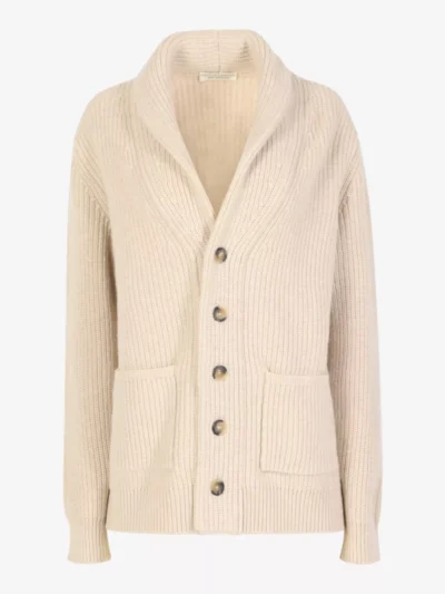 Filippo de Laurentiis Filippo de Laurentiis Vest Shawlkraag - Beige