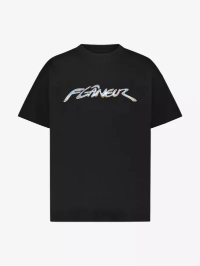 Flâneur Flâneur T-shirt - Zwart