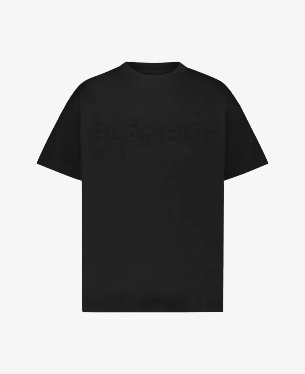 Flâneur T-shirt - Zwart 1 Flâneur Flâneur T-shirt - Zwart