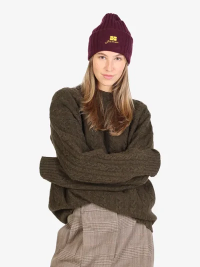 Ganni Ganni Muts - Bordeaux