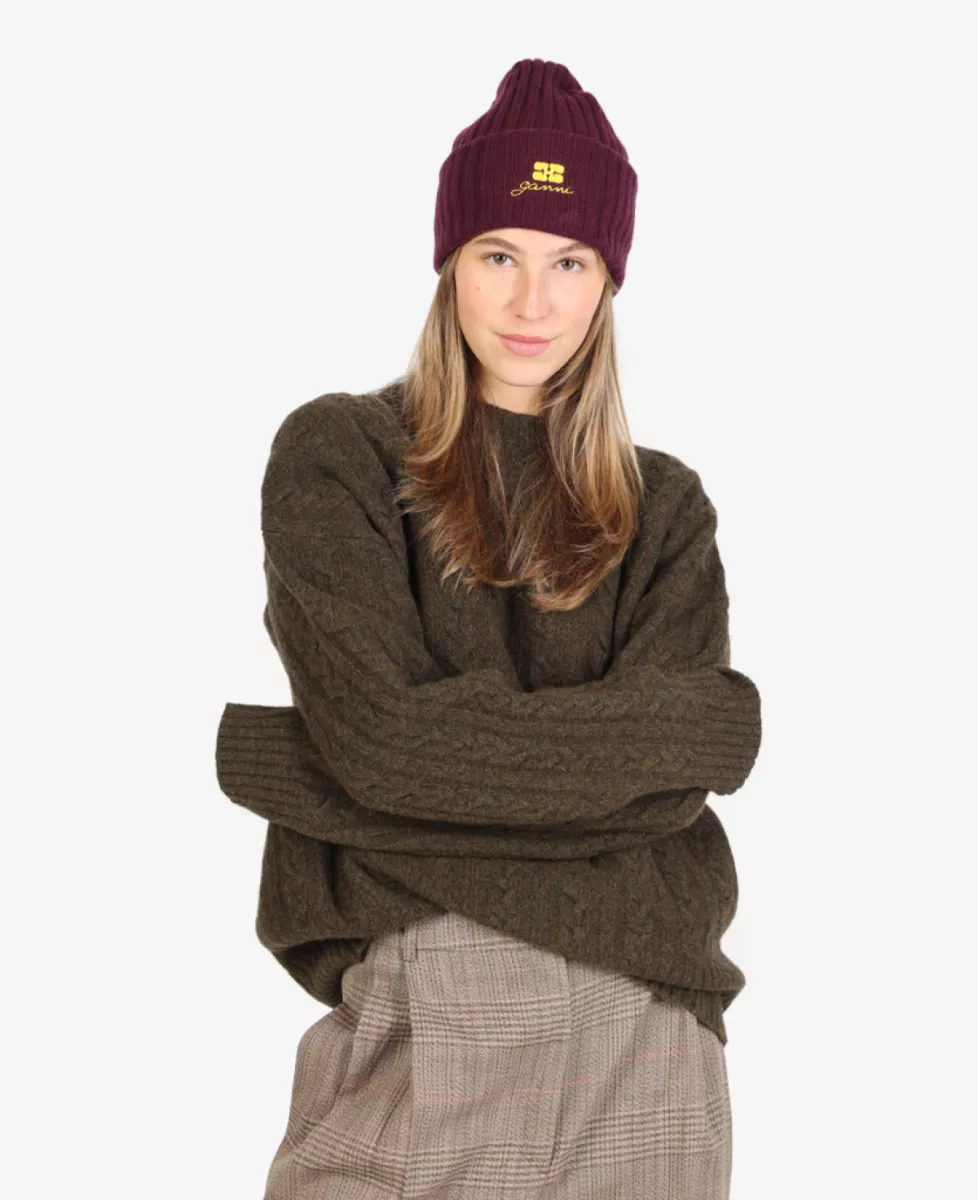 Ganni Muts - Bordeaux 2 Ganni Ganni Muts - Bordeaux