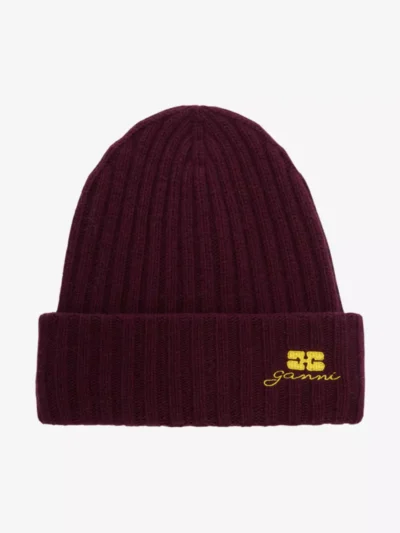 Ganni Ganni Muts - Bordeaux