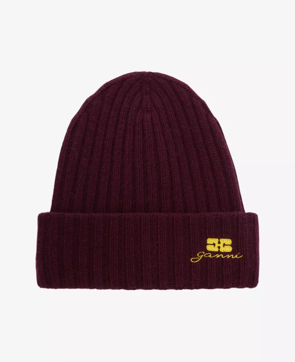 Ganni Muts - Bordeaux 1 Ganni Ganni Muts - Bordeaux