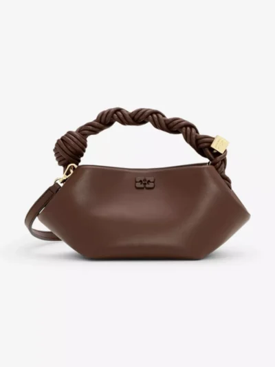 Ganni Ganni Tas - Donkerbruin