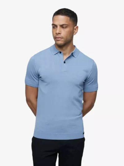 Genti Genti polo & tshirt K2046-1260 Blauw