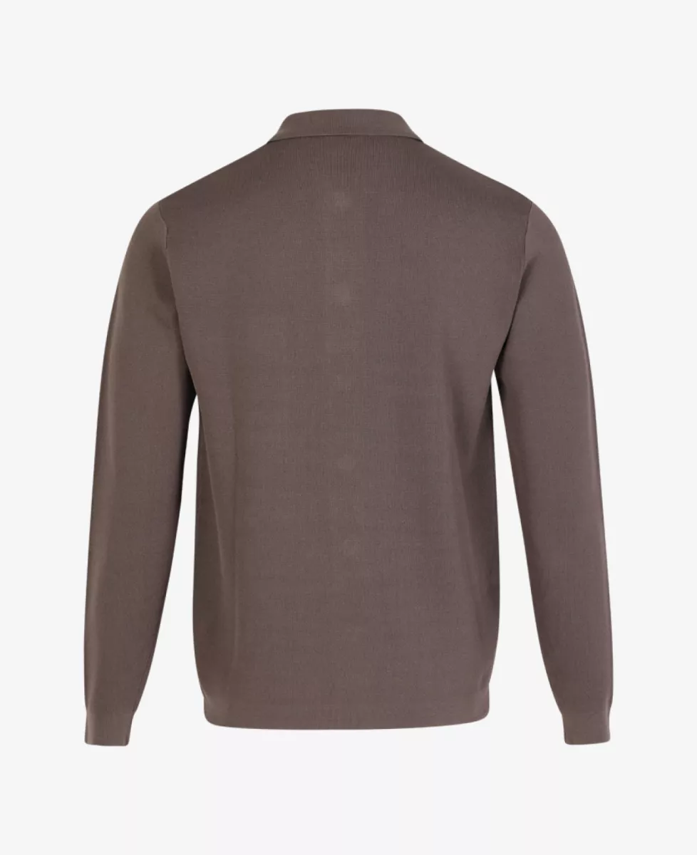 Genti Vest knopen - Taupe 2 Genti Genti Vest knopen - Taupe