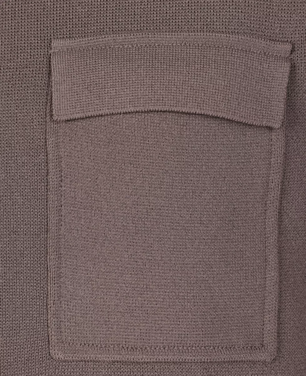 Genti Vest knopen - Taupe 3 Genti Genti Vest knopen - Taupe