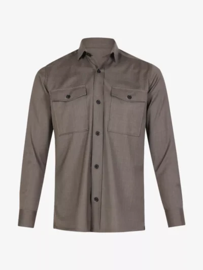 Genti Genti Overshirt - Taupe