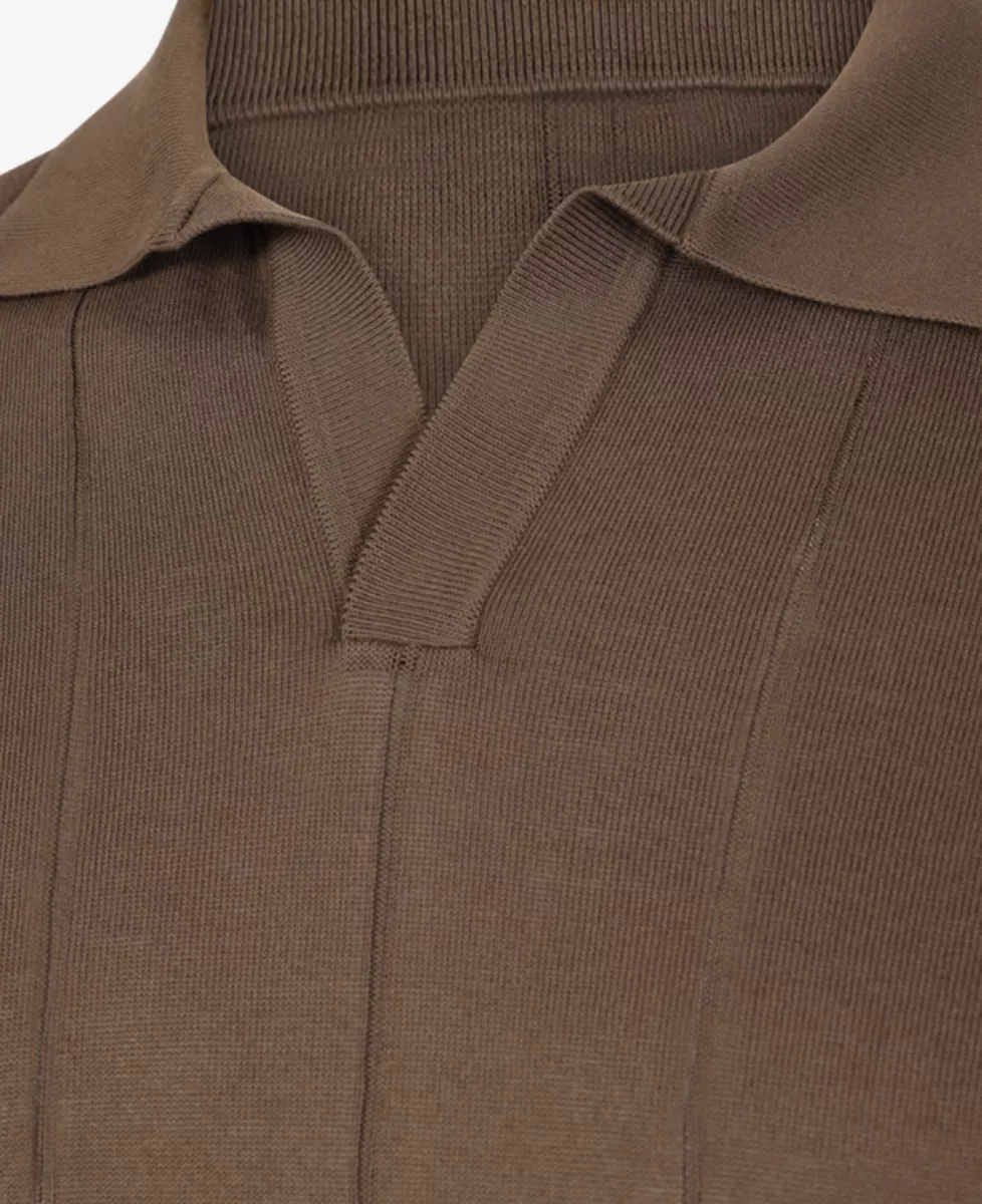 Gran Sasso Polo - Donkerbruin 3 Gran Sasso Gran Sasso Polo - Donkerbruin