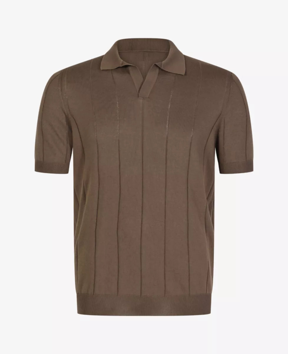 Gran Sasso Polo - Donkerbruin 1 Gran Sasso Gran Sasso Polo - Donkerbruin