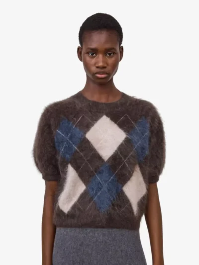 Lisa Yang Lisa Yang Trui - Donkerbruin