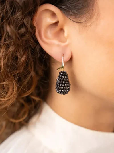 LOTT. LOTT. Oorbellen - Bruin