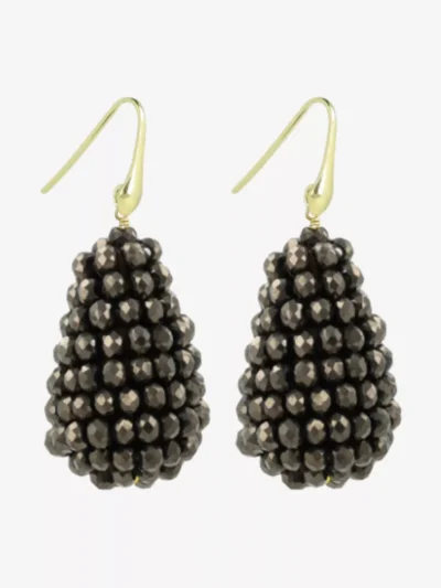 LOTT. LOTT. Oorbellen - Bruin