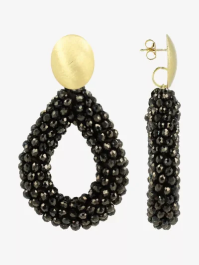 LOTT. LOTT. Oorbellen - Bruin