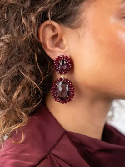 LOTT. LOTT. Oorbellen - Rood