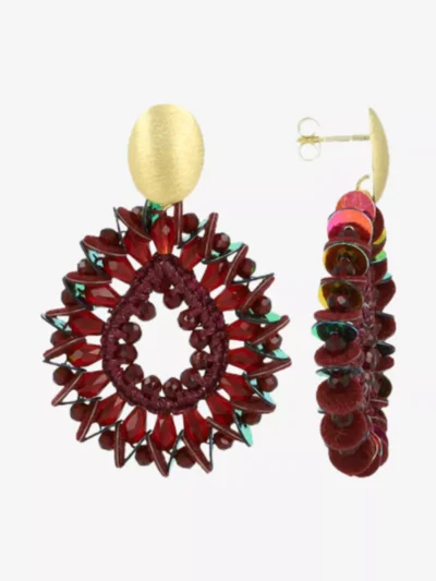 LOTT. LOTT. Oorbellen - Rood