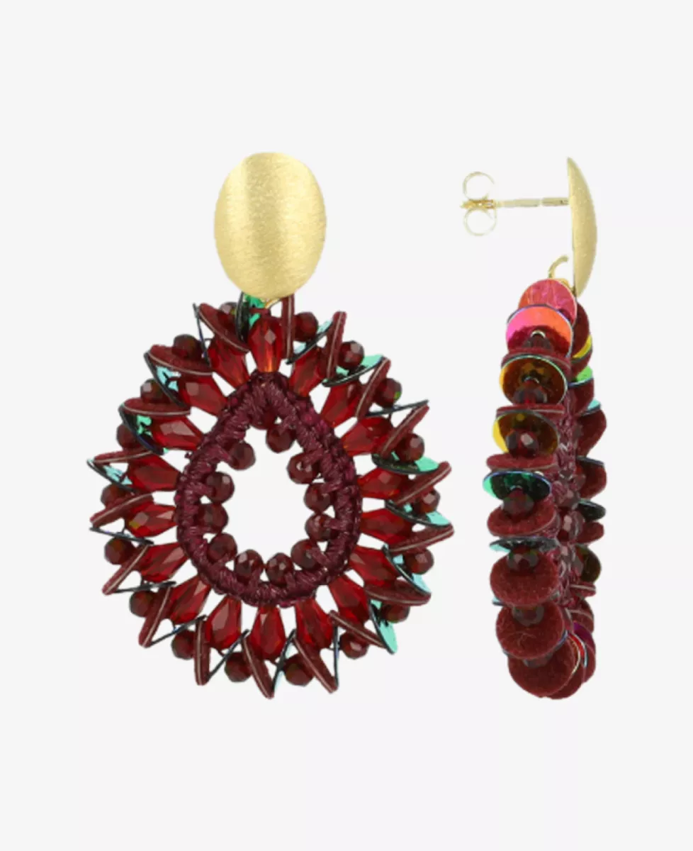 LOTT. Oorbellen - Rood 1 LOTT. LOTT. Oorbellen - Rood