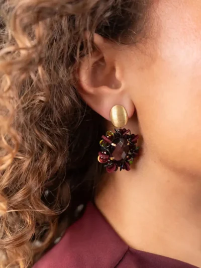 LOTT. LOTT. Oorbellen - Rood