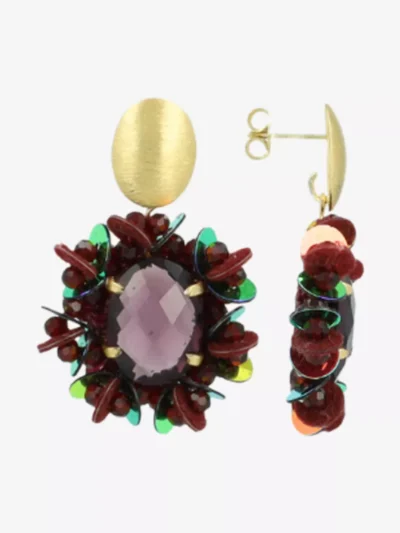 LOTT. LOTT. Oorbellen - Rood