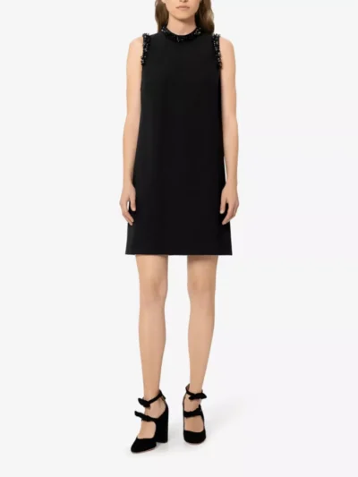 Luisa Cerano Luisa Cerano Shiftdress mit Perlen-Details - **00