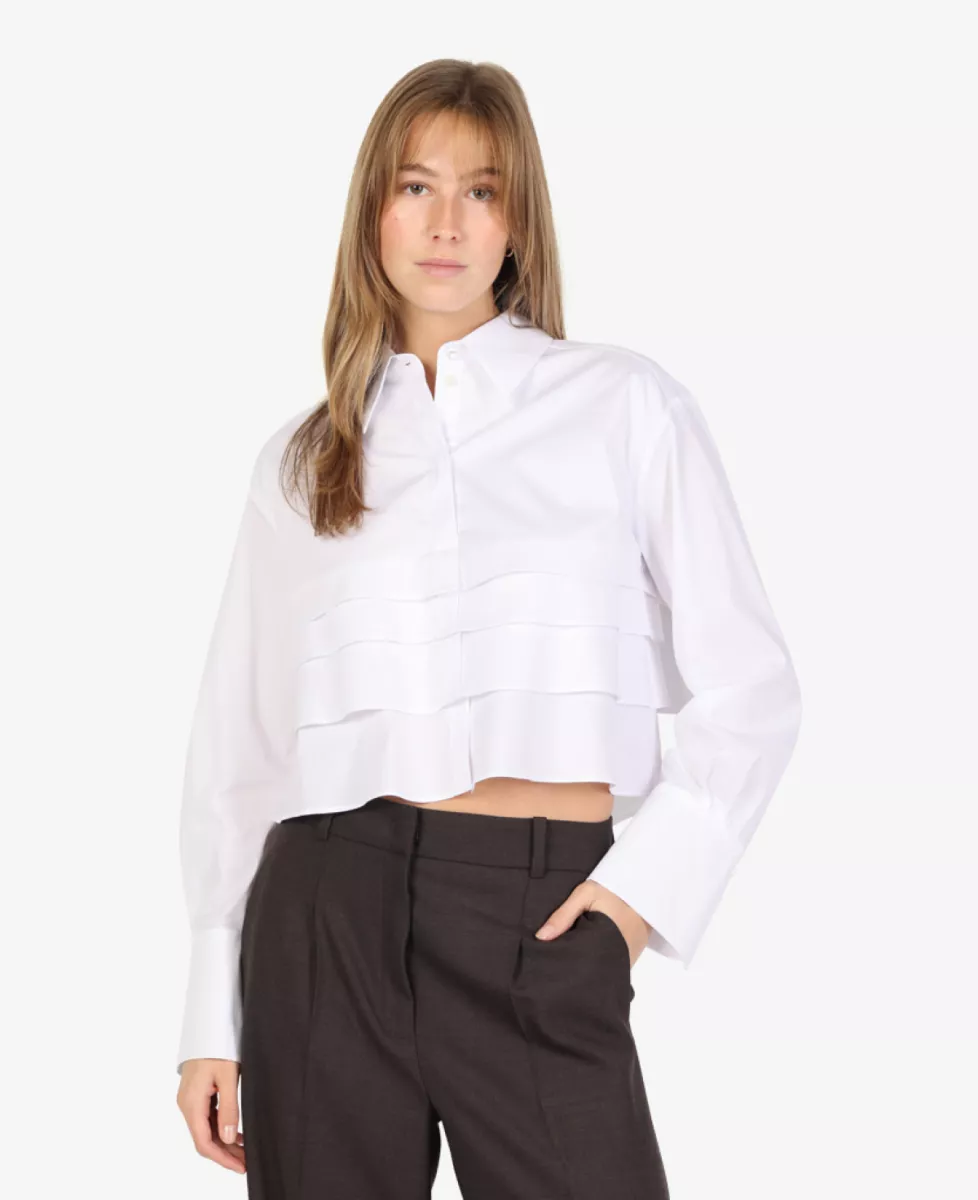 Marc Cain Remix+R Blouse - Wit 3 Marc Cain Remix+R Marc Cain Remix+R Blouse - Wit