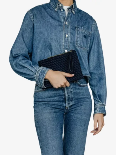 MARREA MARREA Clutch - Donkerblauw