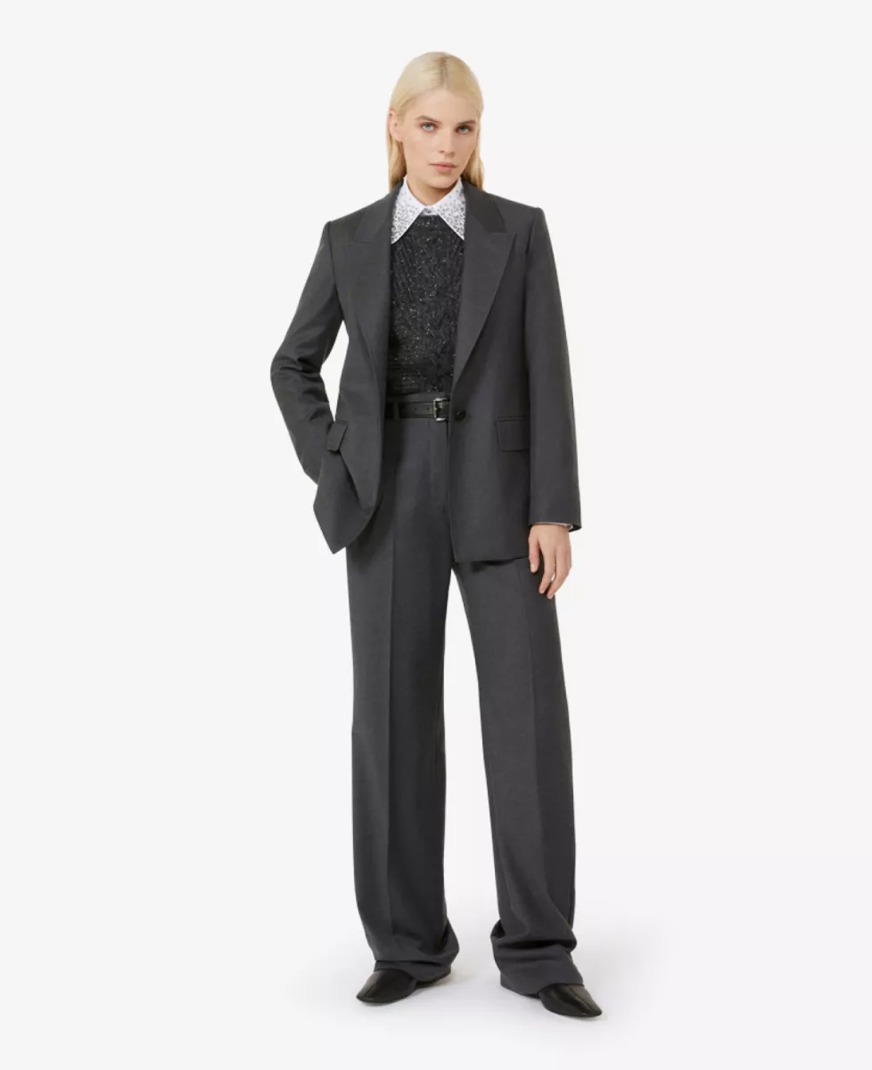 MaxMara Broek - Antraciet 2 MaxMara MaxMara Broek - Antraciet