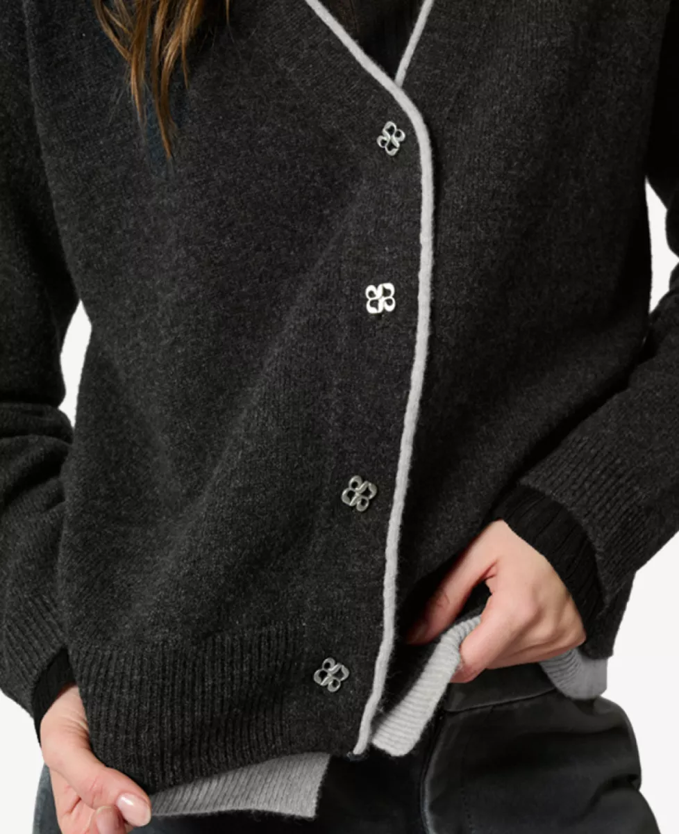 My Essential Wardrobe Vest - Antraciet 3 My Essential Wardrobe My Essential Wardrobe Vest - Antraciet