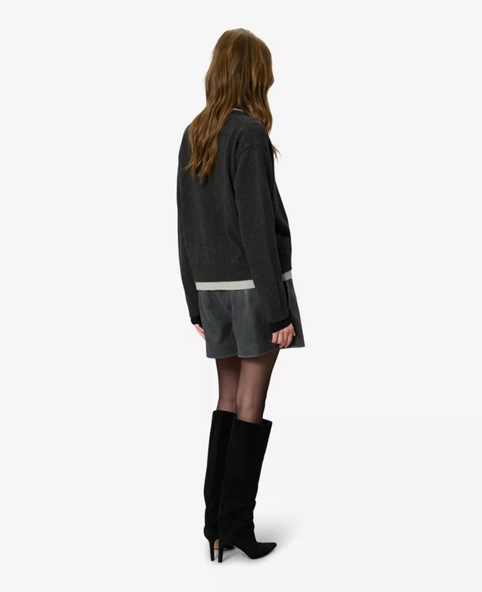 My Essential Wardrobe Vest - Antraciet 5 My Essential Wardrobe My Essential Wardrobe Vest - Antraciet