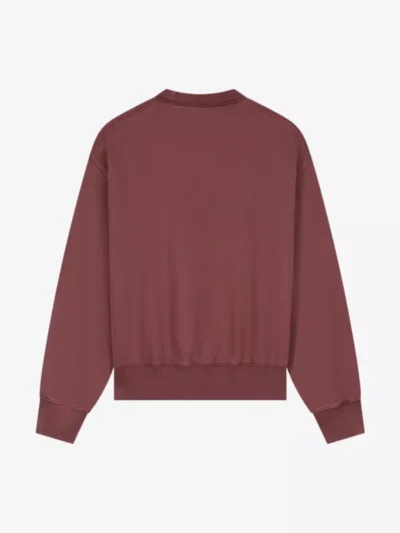 Olaf Olaf Boxy Crewneck - Middelrood