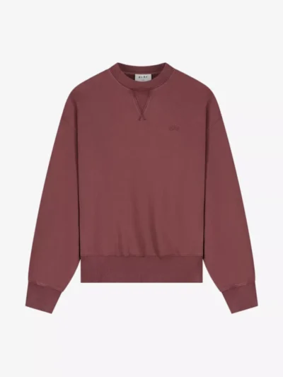 Olaf Olaf Boxy Crewneck - Middelrood