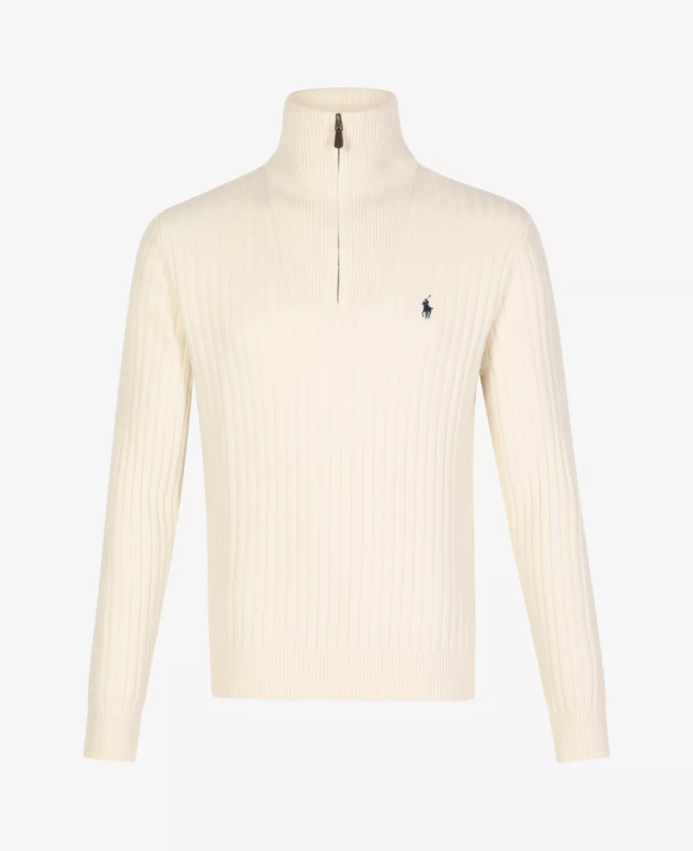 Ralph Lauren Trui zip - Ecru 3 Ralph Lauren Ralph Lauren Trui zip - Ecru