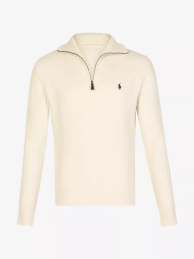 Ralph Lauren Ralph Lauren Trui zip - Ecru