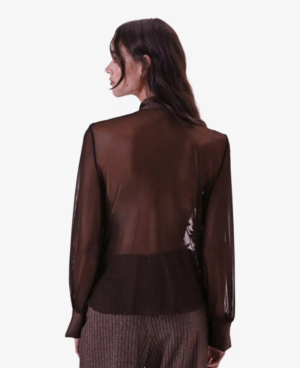 Rinascimento Blouse - Bruin 3 Rinascimento Rinascimento Blouse - Bruin