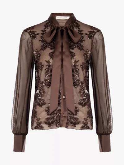 Rinascimento Rinascimento Blouse - Bruin