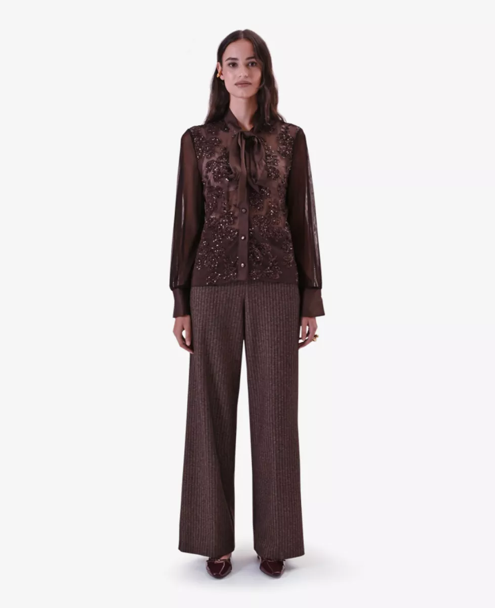 Rinascimento Blouse - Bruin 6 Rinascimento Rinascimento Blouse - Bruin