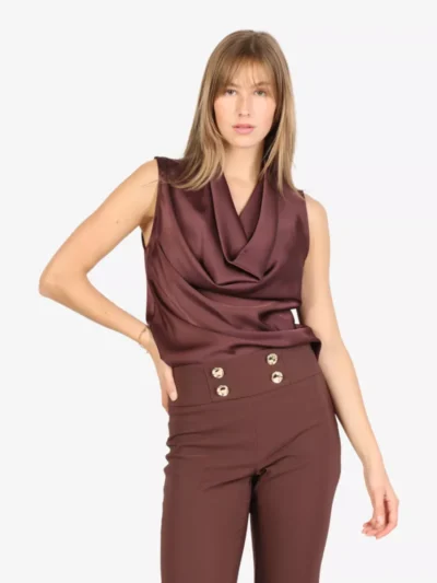 Rinascimento Rinascimento Blouse - Bruin