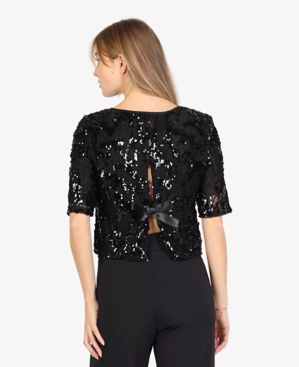 Rinascimento Blouse - Zwart 5 Rinascimento Rinascimento Blouse - Zwart